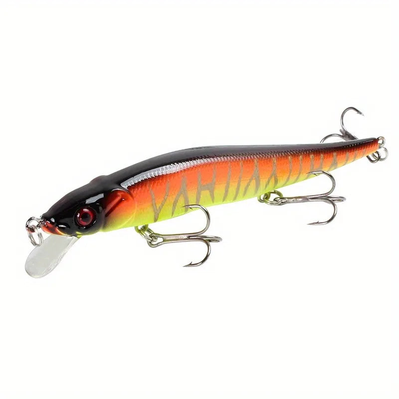 Minnow Fishing Lure Artificial Hard Bait 115mm 14g Trolling Pike Crankbait