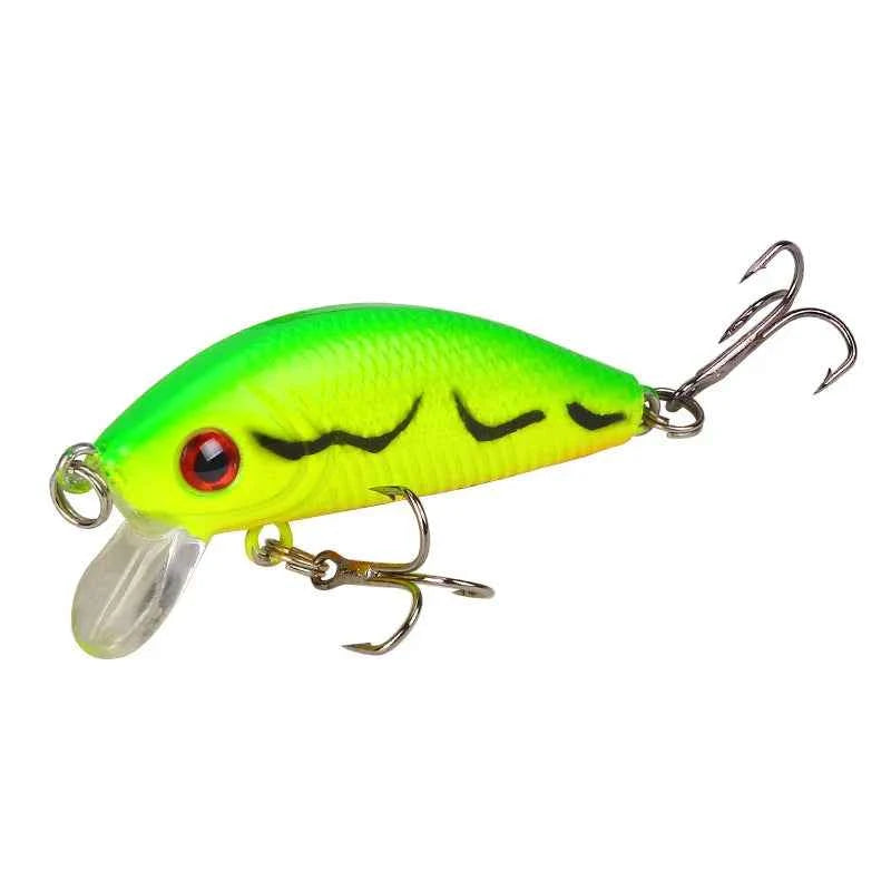 8 Piece Crankbait Minnow Lure Set Floating Topwater Fishing Lures Kit
