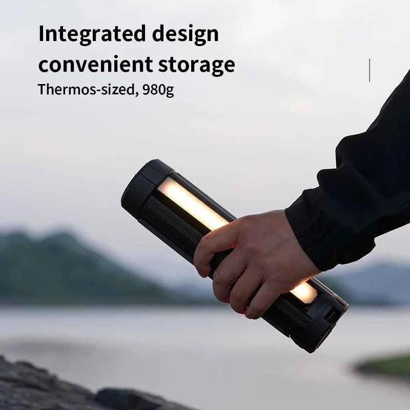 Camping Light Telescopic , Collapsible Outdoor Light, Electric Lantern, 15600mAh , Waterproof Flashlight camping lantern