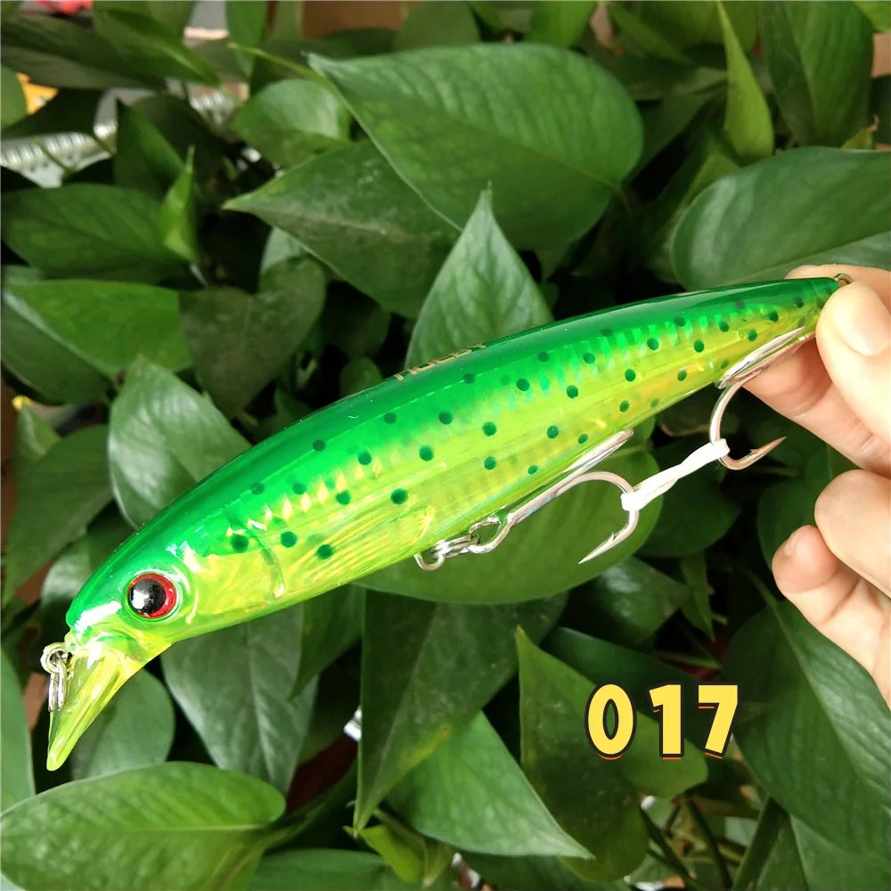 Noeby 1pc 14cm 40g Floating Minnow Lure for Sea Fishing 0 to 2.5m