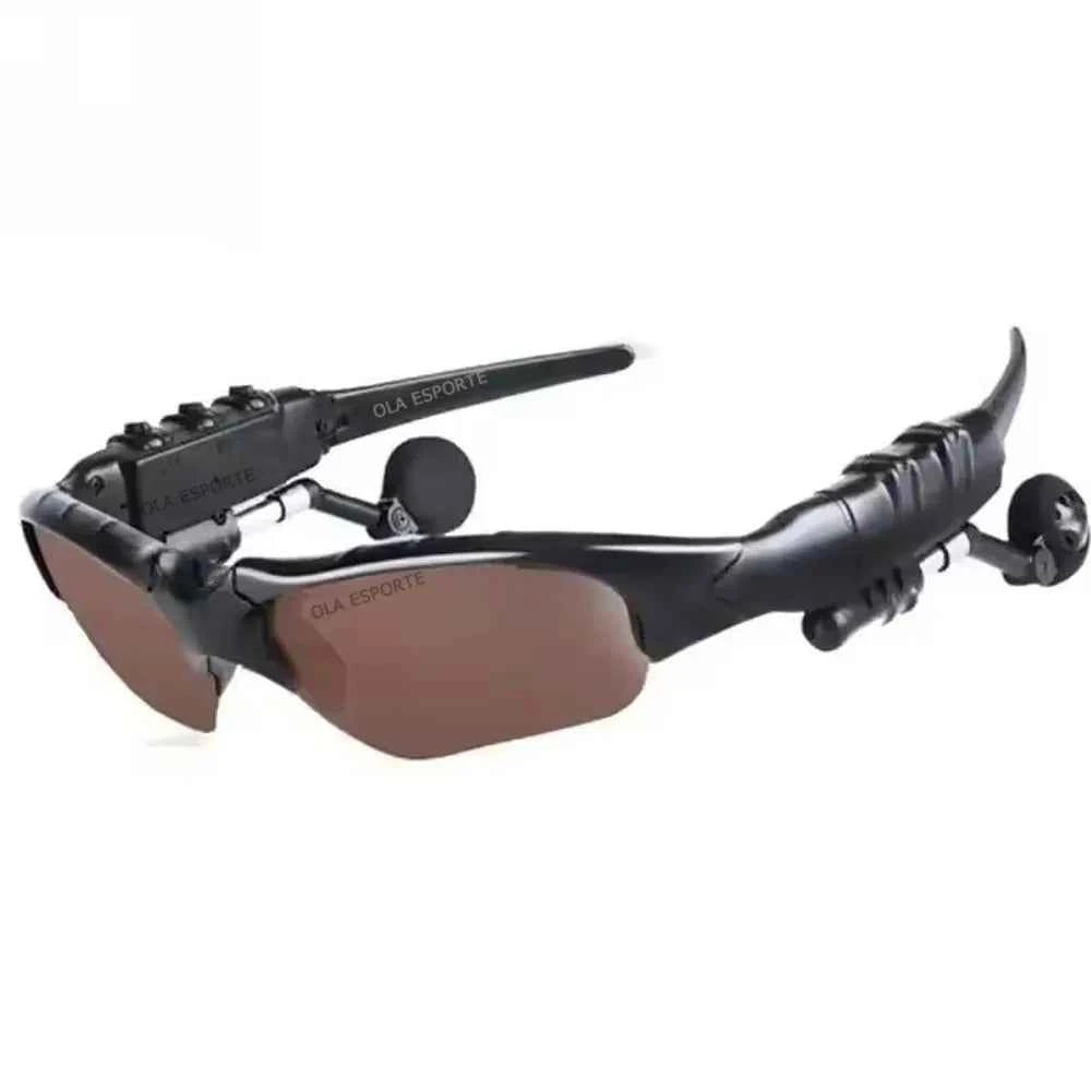 Wireless Earphones Headset With Mic Glasses Sunglasses Driving Noise Reduction