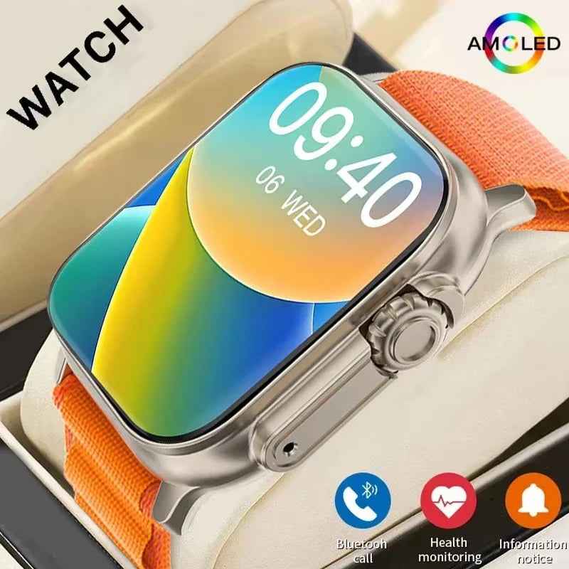 LAXASFIT X10 Ultra Smartwatch With Heart Rate Monitor And Message Alerts