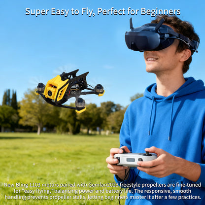 Darwin FPV with 2S 500mAh 100C-XT30 BabyApe Ⅲ Mini No O4 BNF FPV Drone