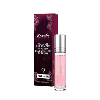 Roxelis Women Ball Perfume Alcohol Free Fresh Scent Lasting Floral Roller Ball