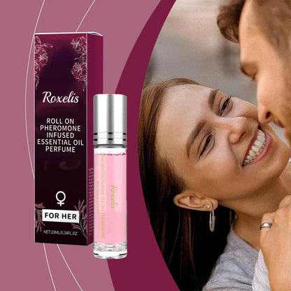 Roxelis Women Ball Perfume Alcohol Free Fresh Scent Lasting Floral Roller Ball