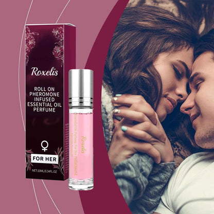 Roxelis Women Ball Perfume Alcohol Free Fresh Scent Lasting Floral Roller Ball