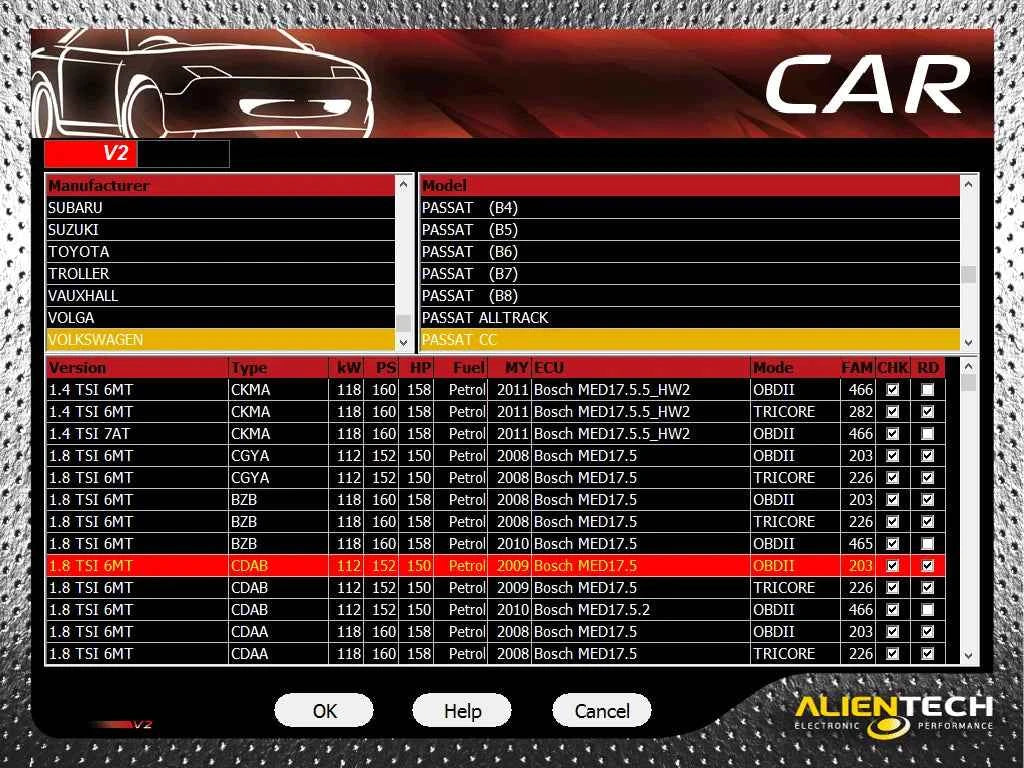 Kess V2 Full V5.017 Online ECU Chip Tuning Kit 2.80 EU Red With Toolbox