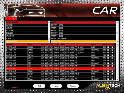 Kess V2 Full V5.017 Online ECU Chip Tuning Kit 2.80 EU Red With Toolbox