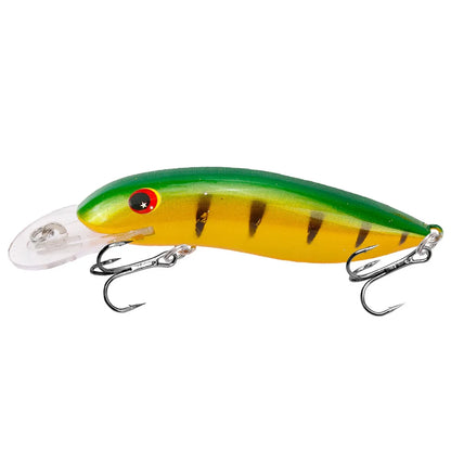 Minnow Lure 10.5cm 13.4g Sinking Hard Crankbait With 3D Eyes Treble Hooks