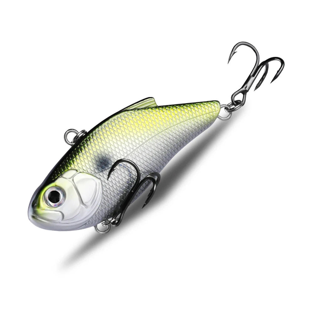 BearKing 50mm 7g Ice Fishing Wobblers Lure Vibration Bait Luminous Abs