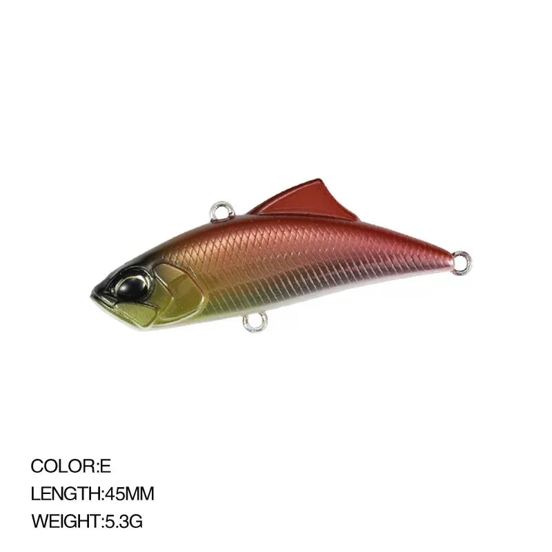 Japan Sinking Lipless Crankbait Lure 5.3g 4.5cm All Depth Ice Fishing Tackle