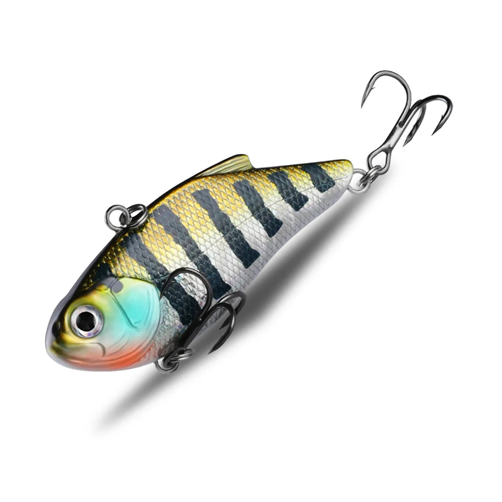 BearKing 50mm 7g Ice Fishing Wobblers Lure Vibration Bait Luminous Abs