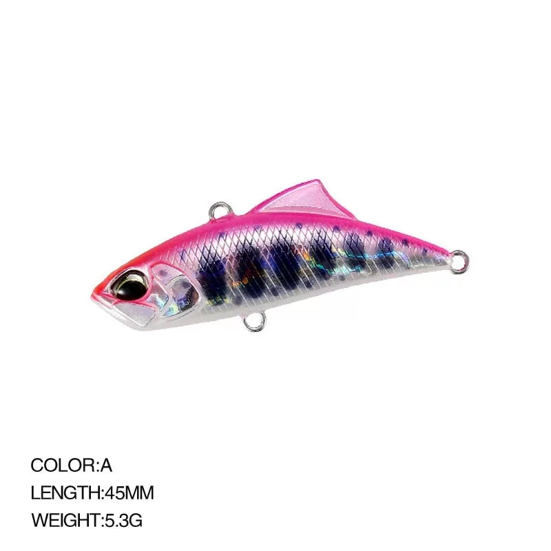 Japan Sinking Lipless Crankbait Lure 5.3g 4.5cm All Depth Ice Fishing Tackle