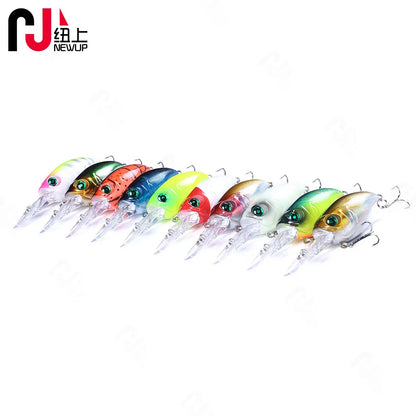Newup Pesca Rock Walk Crankbait Lure 7.5cm 11g Deep Diving Saltwater Trolling
