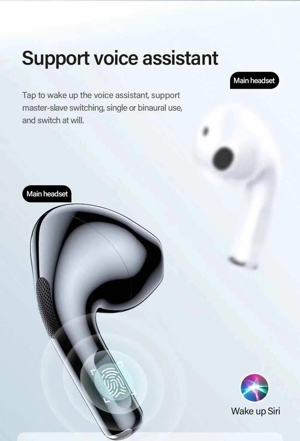 Lenovo LP40 True Wireless Bluetooth Earphones With Touch Control For Android