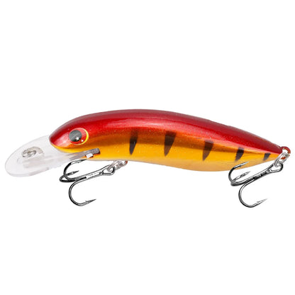 Minnow Lure 10.5cm 13.4g Sinking Hard Crankbait With 3D Eyes Treble Hooks
