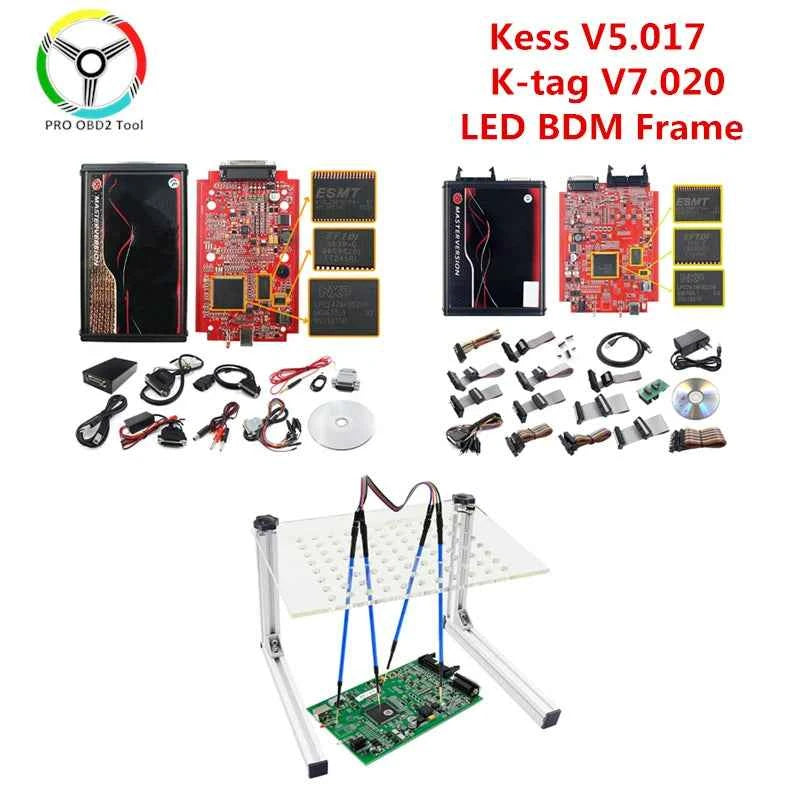 Kess V2.80 Ktag V7.020 Master ECU Chip For Kess V5.017 SW