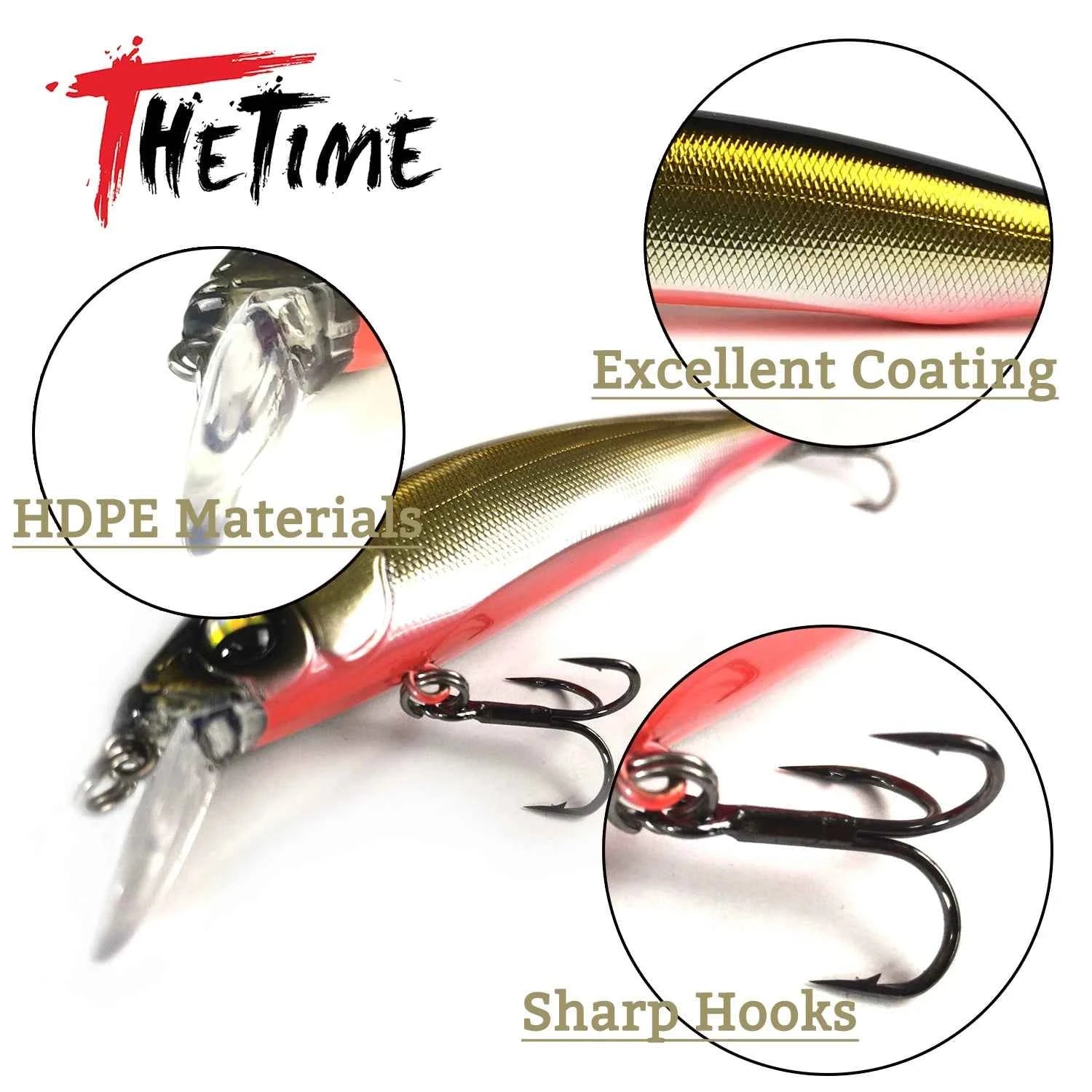 TheTime Phantom2 110SP Suspend Wobbler Minnow Lure 110mm 19g For Pike Sea Bass