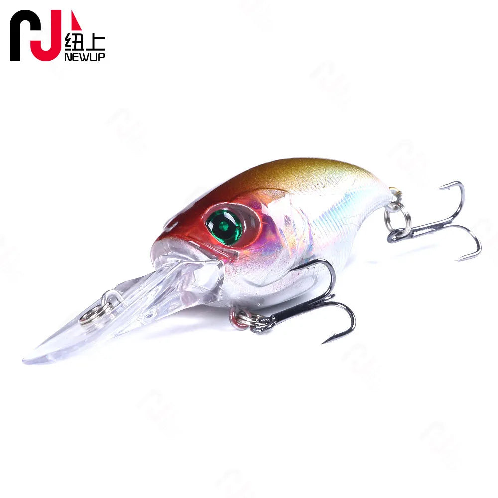 Newup Pesca Rock Walk Crankbait Lure 7.5cm 11g Deep Diving Saltwater Trolling