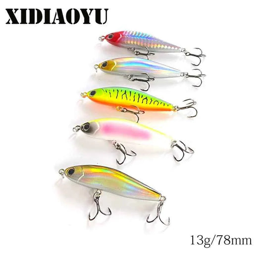 XIDIAOYU Pencil Lure 7.8cm 13g Sinking Noise Attraction Wobbler Stickbait