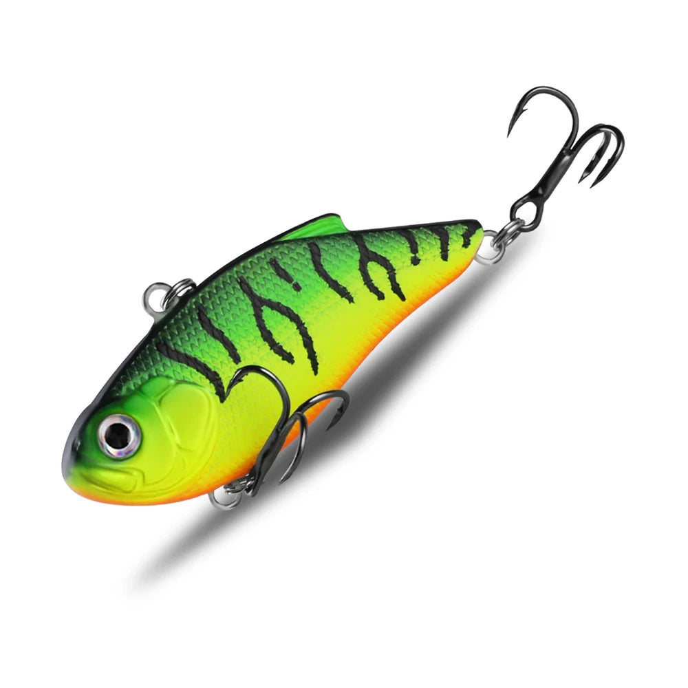 BearKing 50mm 7g Ice Fishing Wobblers Lure Vibration Bait Luminous Abs