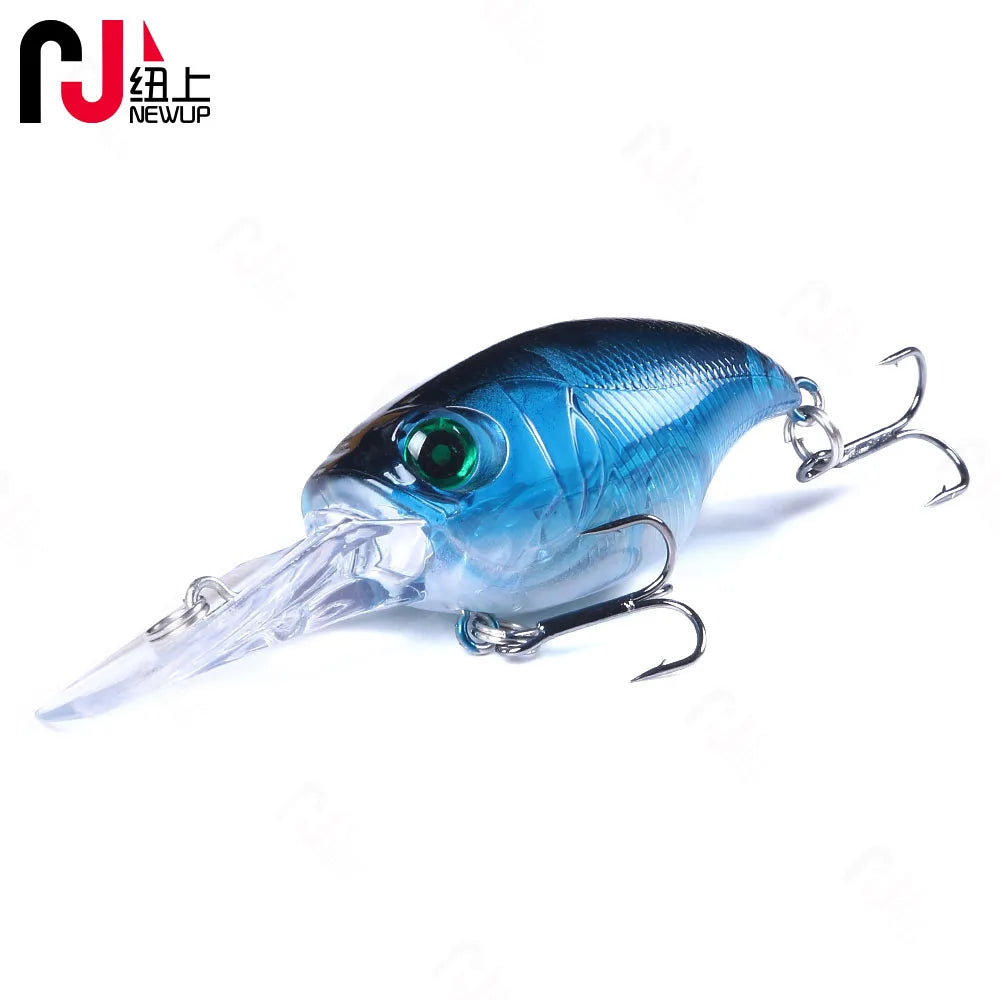 Newup Pesca Rock Walk Crankbait Lure 7.5cm 11g Deep Diving Saltwater Trolling
