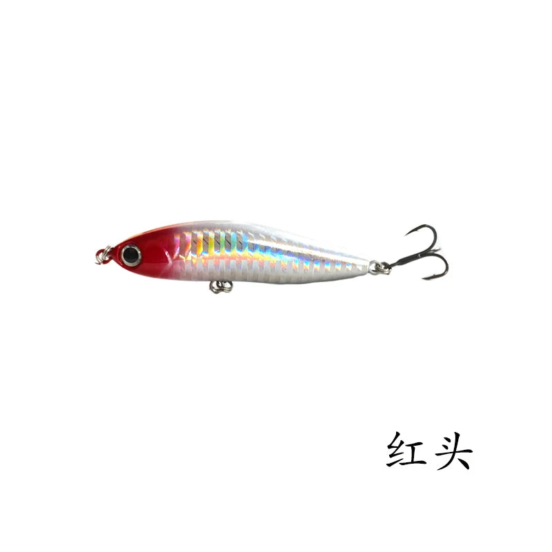 XIDIAOYU Pencil Lure 7.8cm 13g Sinking Noise Attraction Wobbler Stickbait