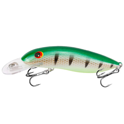 Minnow Lure 10.5cm 13.4g Sinking Hard Crankbait With 3D Eyes Treble Hooks