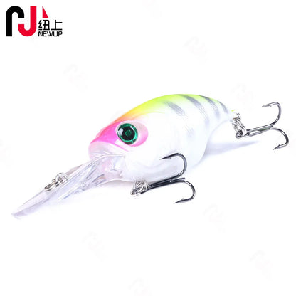 Newup Pesca Rock Walk Crankbait Lure 7.5cm 11g Deep Diving Saltwater Trolling