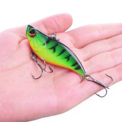 WDAIREN 1 Piece Vibration Fishing Lure Sinking 6cm 14g Treble Hook Hard Plastic