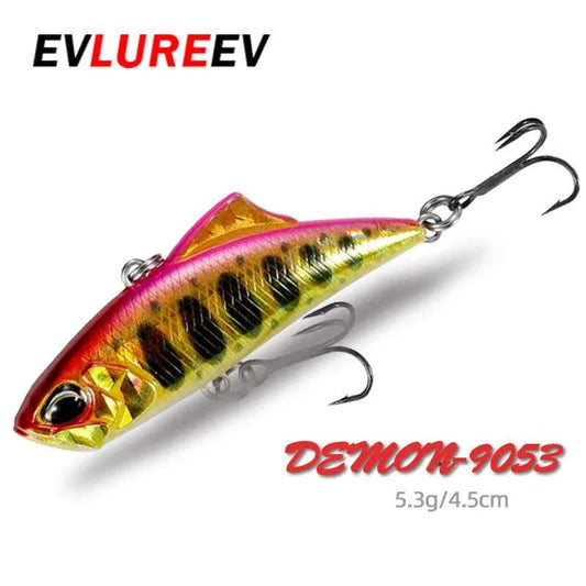Japan Sinking Lipless Crankbait Lure 5.3g 4.5cm All Depth Ice Fishing Tackle