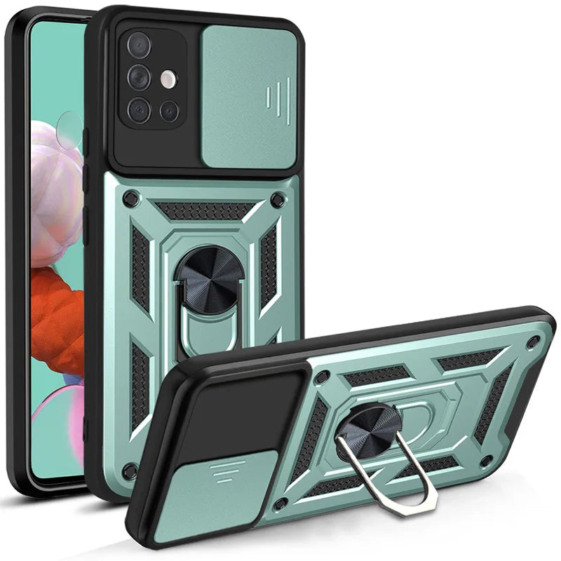 Shockproof Armor Case For Samsung Galaxy A51 A71 A52 A72 A32 4G 5G Car Holder Phone Cover For Galaxy A13 A23 A53 A73 A33 2022 5G
