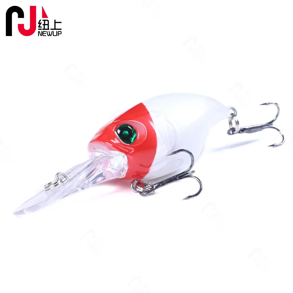 Newup Pesca Rock Walk Crankbait Lure 7.5cm 11g Deep Diving Saltwater Trolling