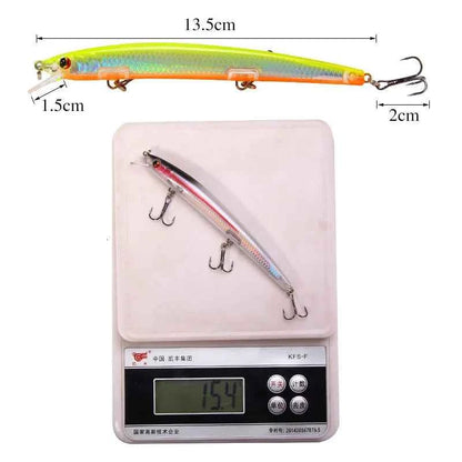 Samolla Minnow Fishing Lure 14.5g Long Throw Wobbler Bass Sea Bait