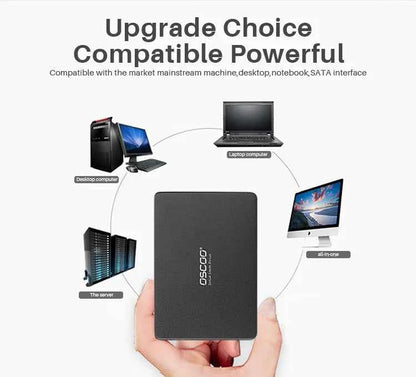 OSCOO 120GB SSD SATA III 2.5 Inch Laptop Internal Solid State Drive