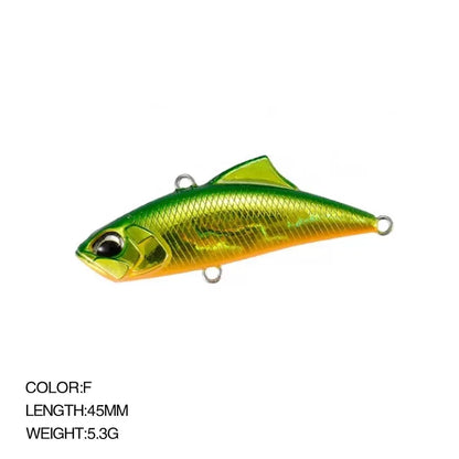 Japan Sinking Lipless Crankbait Lure 5.3g 4.5cm All Depth Ice Fishing Tackle