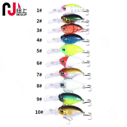 Newup Pesca Rock Walk Crankbait Lure 7.5cm 11g Deep Diving Saltwater Trolling