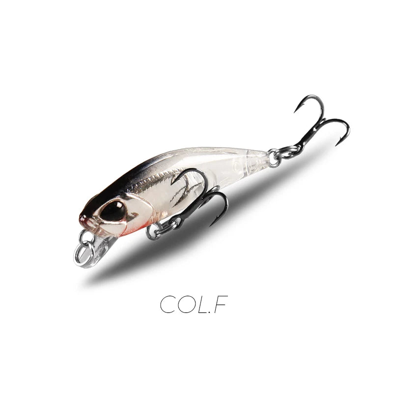 BearKing 42mm Minnow Crankbait Lure 2.8g Sinking 0.3-0.6m 11 Colors