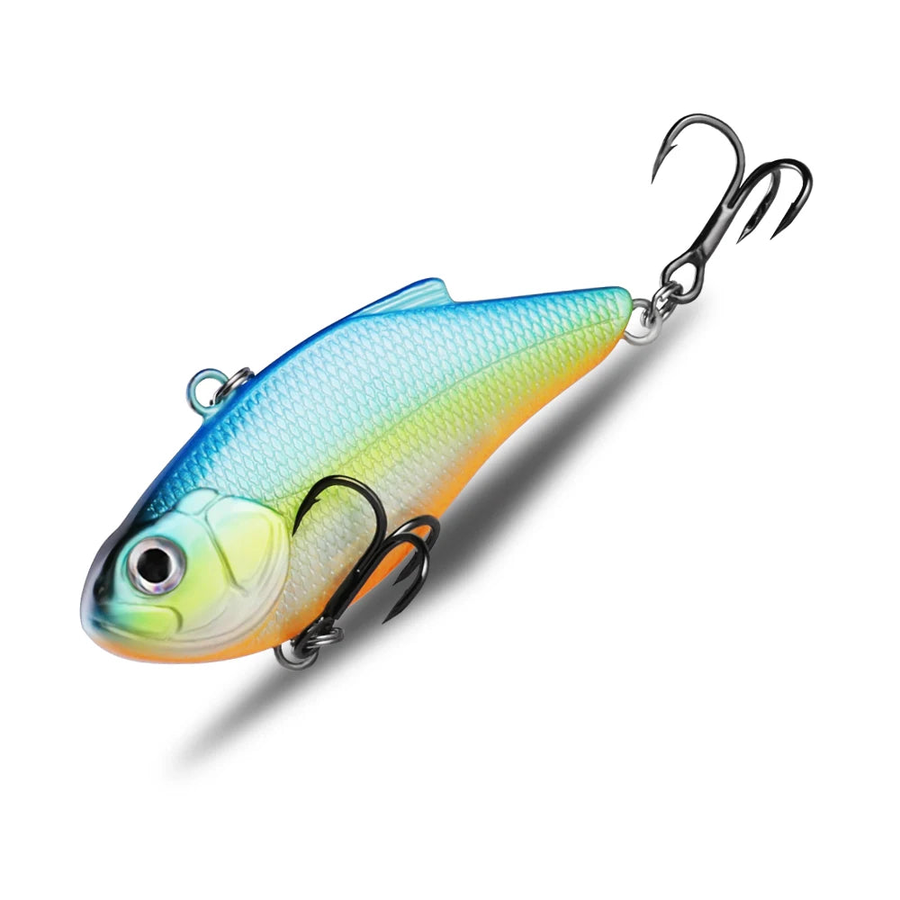 BearKing 50mm 7g Ice Fishing Wobblers Lure Vibration Bait Luminous Abs