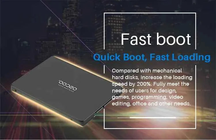 OSCOO 120GB SSD SATA III 2.5 Inch Laptop Internal Solid State Drive