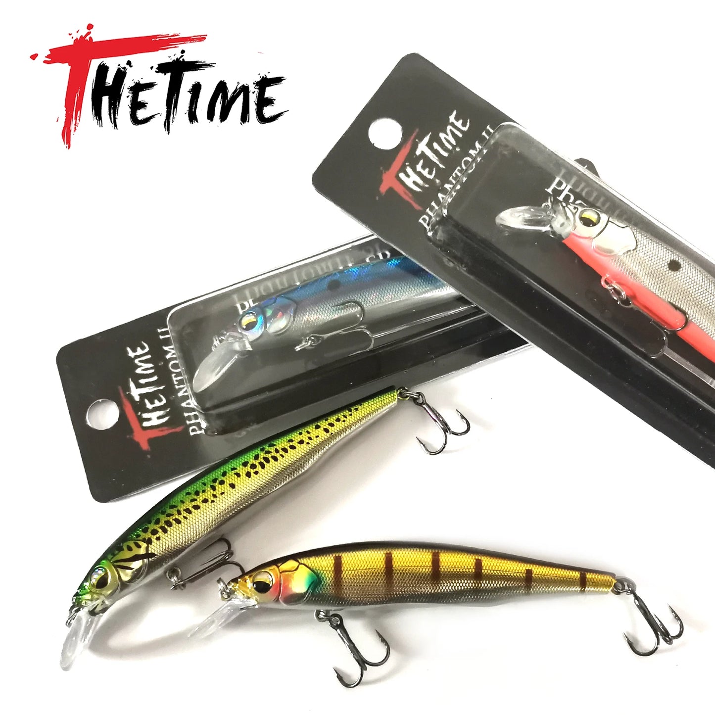 TheTime Phantom2 110SP Suspend Wobbler Minnow Lure 110mm 19g For Pike Sea Bass