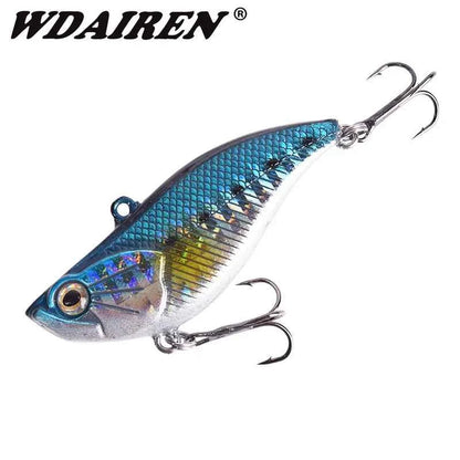WDAIREN 1 Piece Vibration Fishing Lure Sinking 6cm 14g Treble Hook Hard Plastic