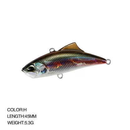 Japan Sinking Lipless Crankbait Lure 5.3g 4.5cm All Depth Ice Fishing Tackle