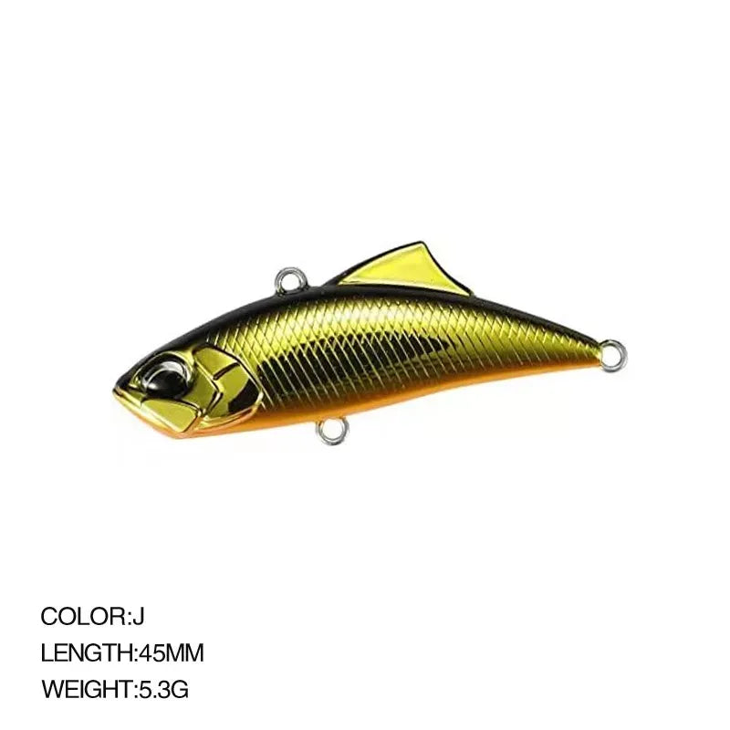 Japan Sinking Lipless Crankbait Lure 5.3g 4.5cm All Depth Ice Fishing Tackle