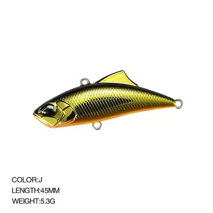 Japan Sinking Lipless Crankbait Lure 5.3g 4.5cm All Depth Ice Fishing Tackle