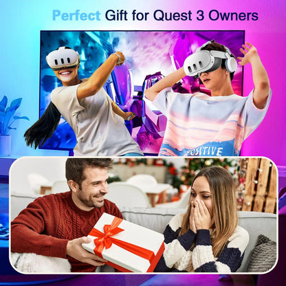 Camera Lens Protector for Meta Quest 3, High Definition Lens Protector for Oculus Quest 3, Alloy Frame, Thin 9H Tempered Glass