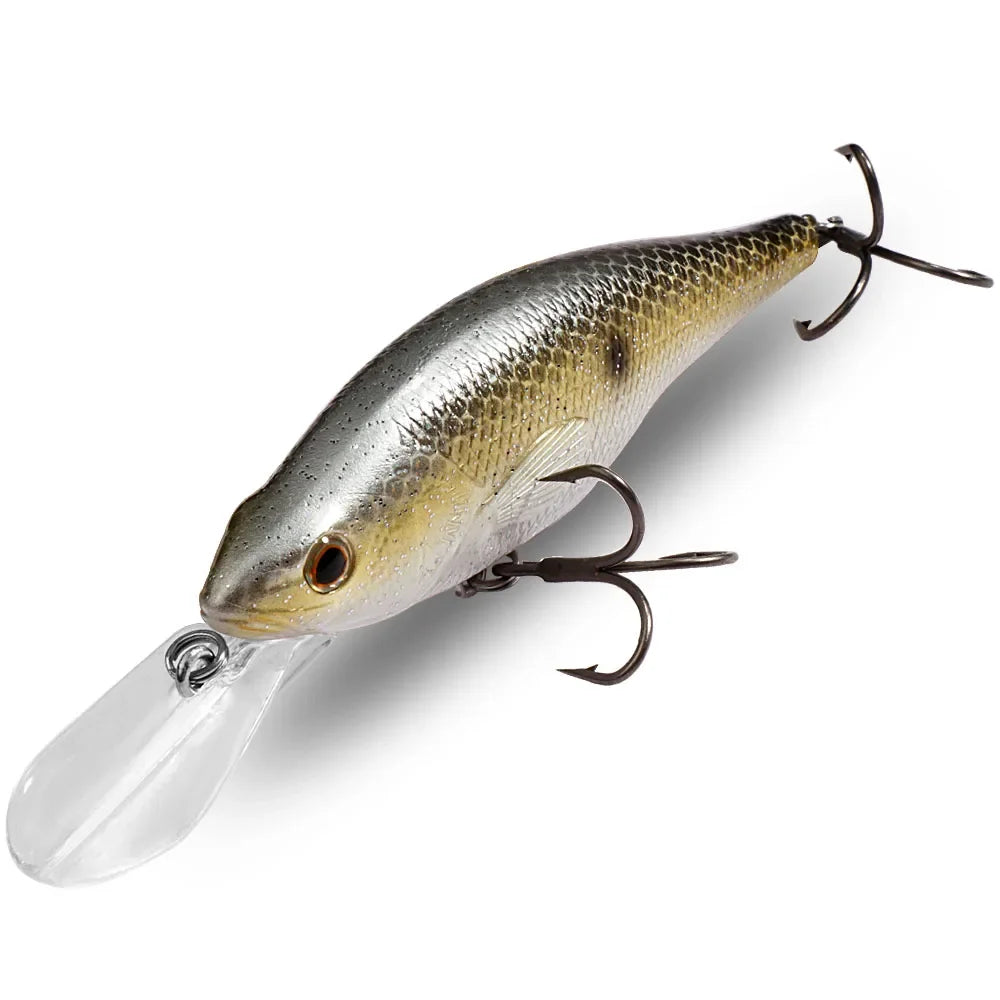 Gobait 20g Diving Floating Minnow Swimbait Lure With Steel Ball Balance System