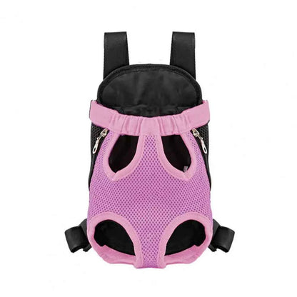 Pet Carrier Backpack Adjustable Front Carrier For Hiking Dogs Cats Travel Bag