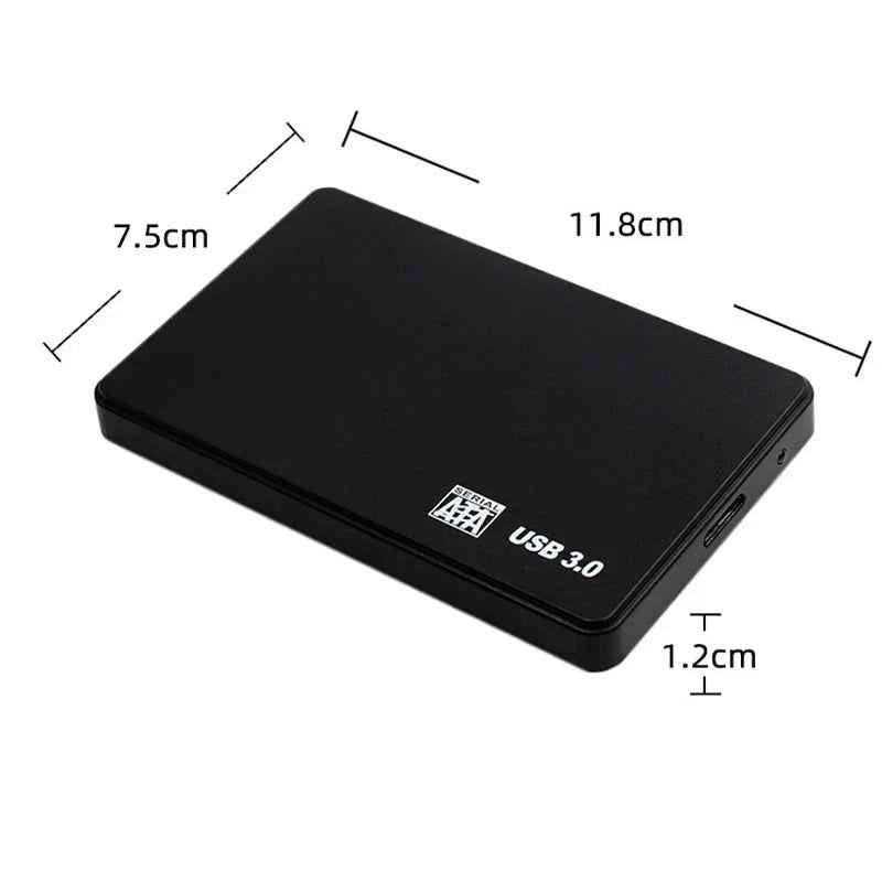 USB 3.0 2.5 Inch SATA HDD SSD External Enclosure 5Gbps High Speed For PC PS5