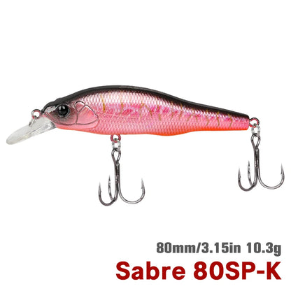 Tsurinoya Sabre 80SP Suspending Jerkbait 80mm Bass Pike Lure